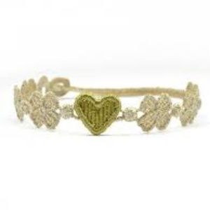 Cruciani Bracelet You Star Beige Sage NIB NEW Auth